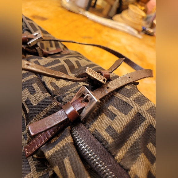 FENDI Zucca Canvas Mini Vintage Bag - Picture 5 of 5